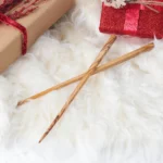 Handcrafted Olive Wood Hairpin for Long Hair & Buns - Image 3