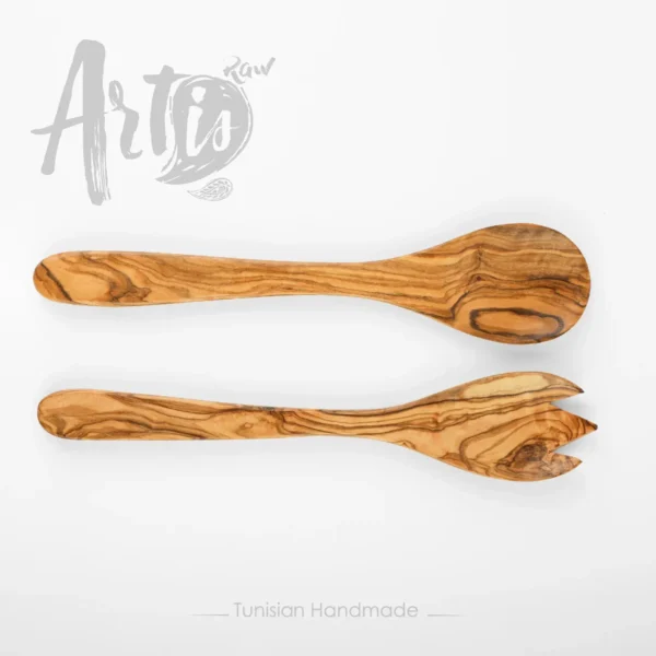 Salad Spoon Olive Wood