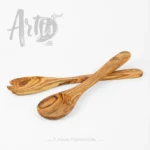 Salad Spoon Olive Wood - Image 2