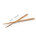 Handcrafted Olive Wood Hairpin for Long Hair & Buns - Image 4